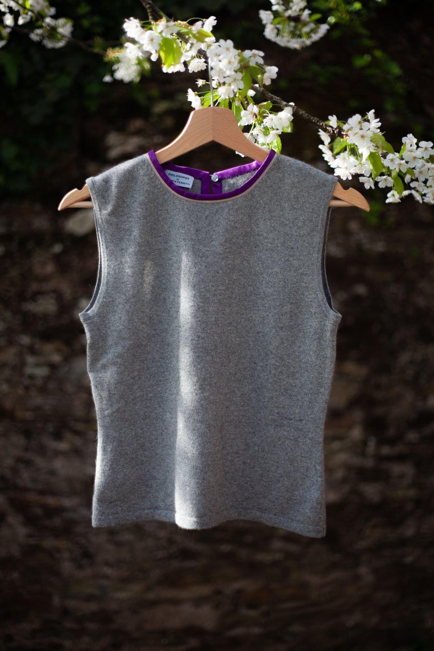 TOP EN SOIE ET CACHEMIRE PHILOSOPHY DI ALBERTA FERRETI