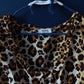 BLOUSE MOSCHINO LÉOPARD CHEAP AND CHIC