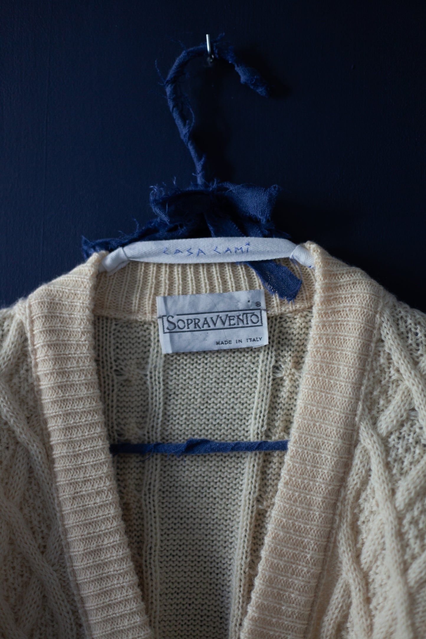 CARDIGAN TORSADES VINTAGE