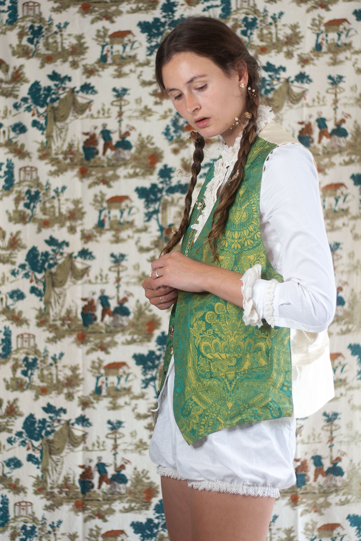 GILET EN SOIE FAVOURBROOK