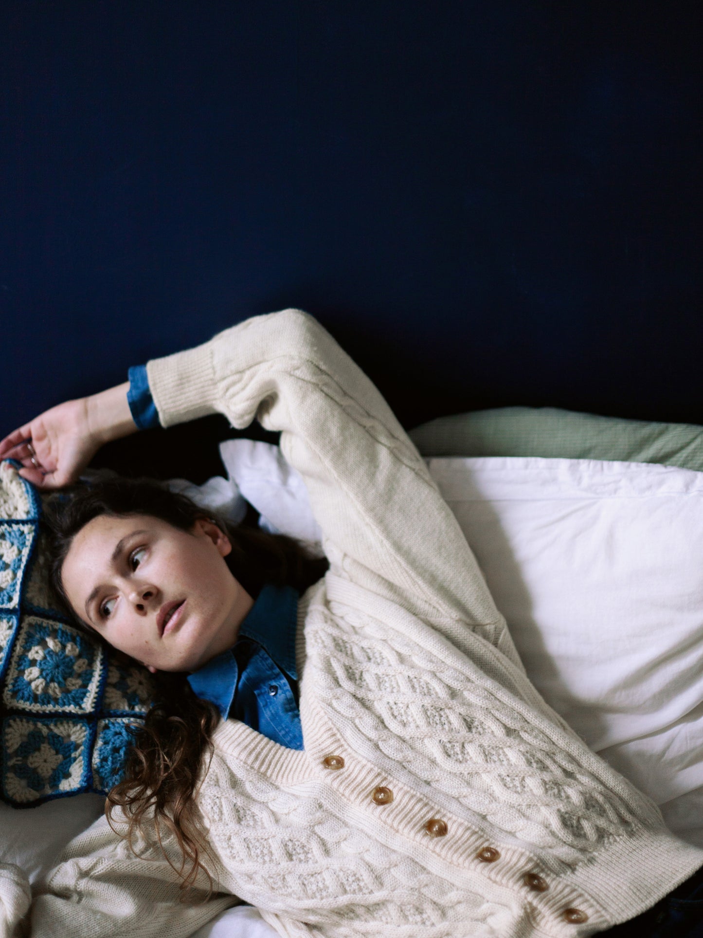 CARDIGAN TORSADES VINTAGE