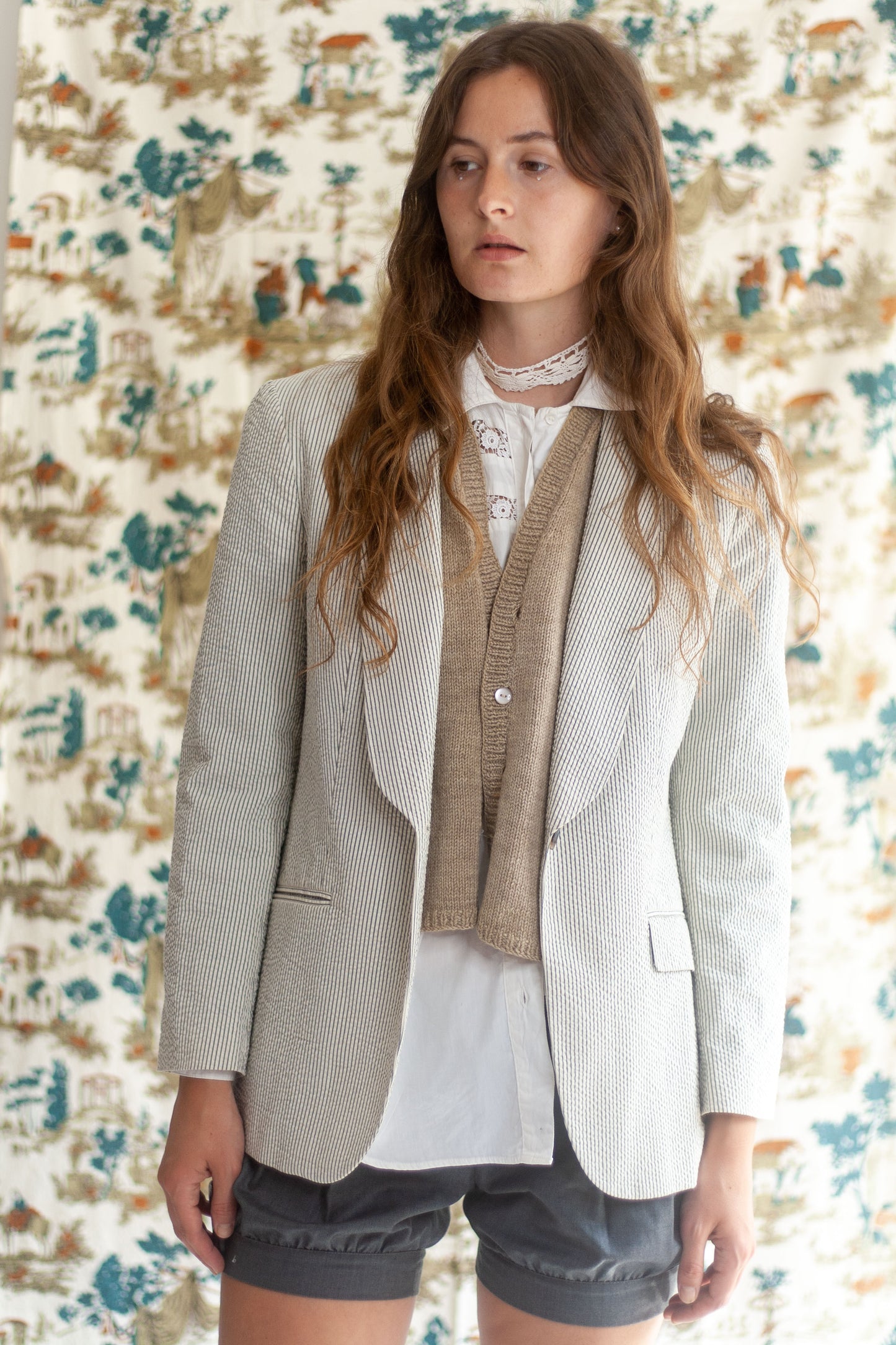 BLAZER FIGARET RAYÉ