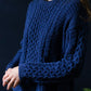 PULL À TORSADES SWILDENS (TAILLE M)