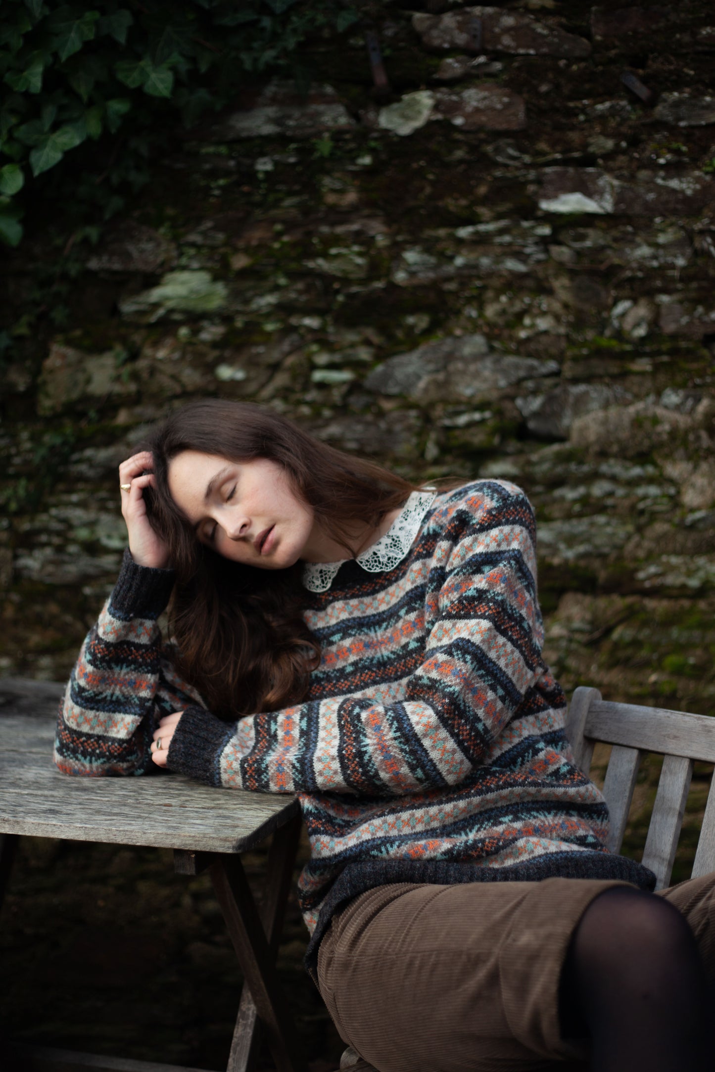 PULL EN LAINE VINTAGE