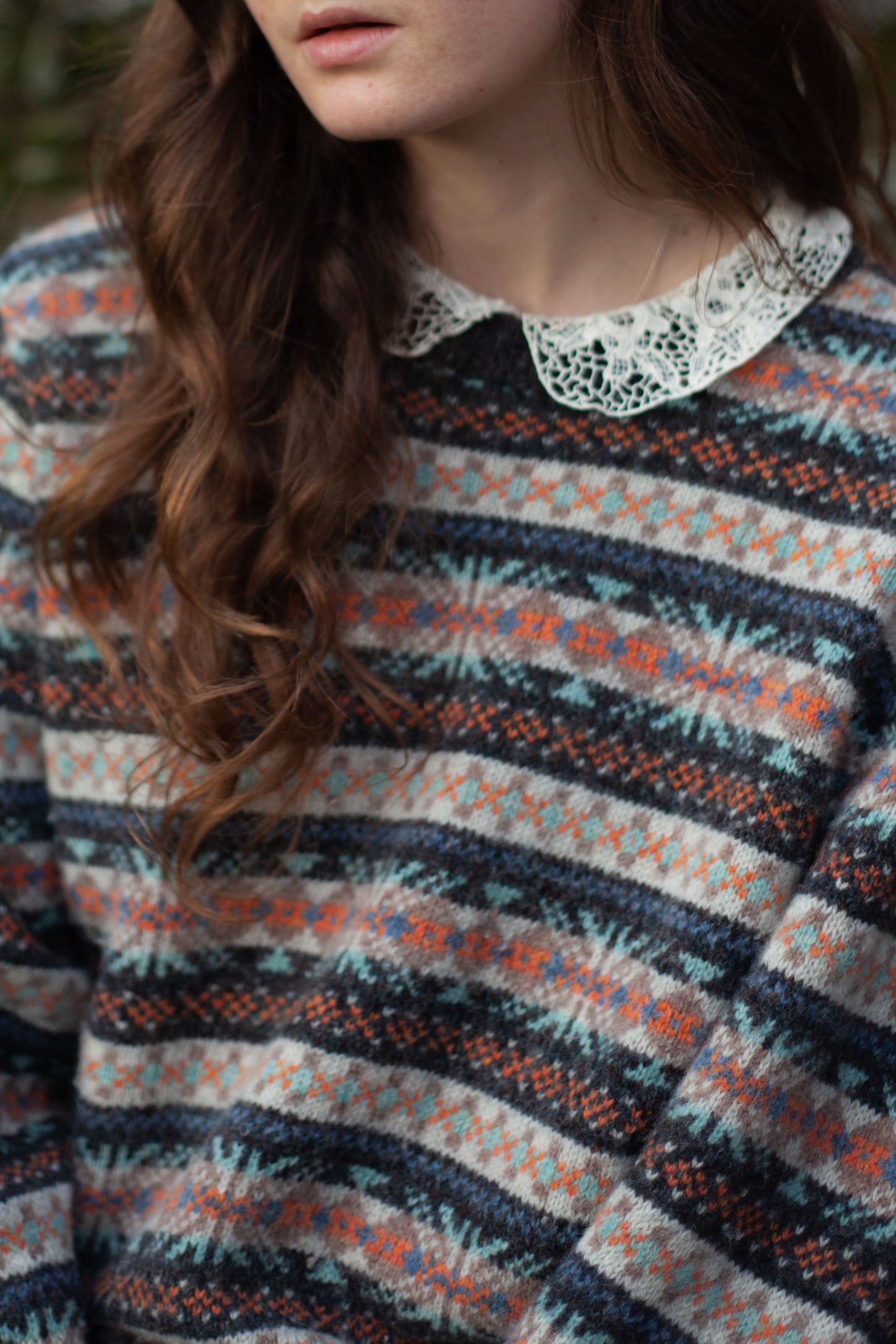 PULL EN LAINE VINTAGE