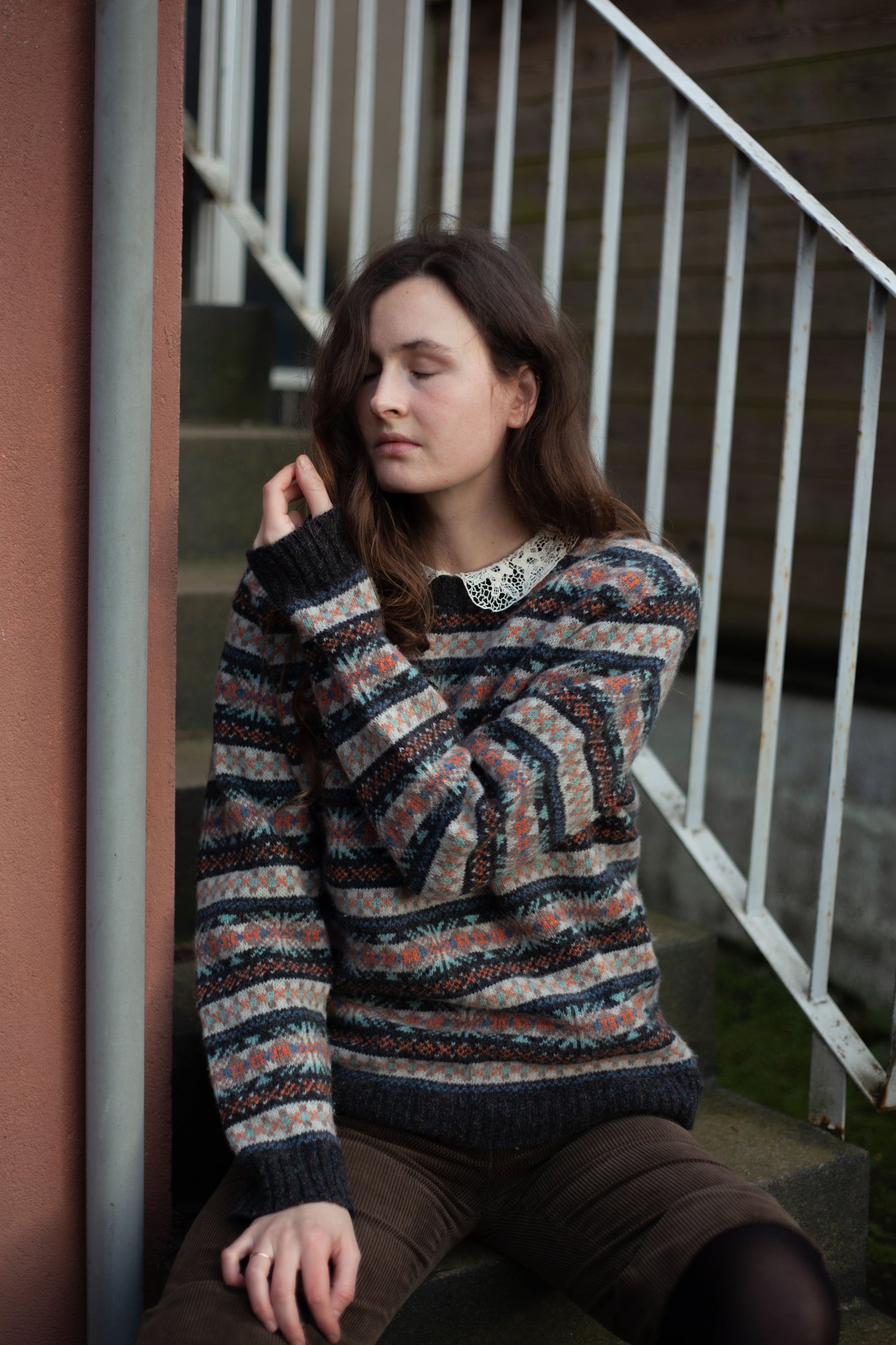 PULL EN LAINE VINTAGE