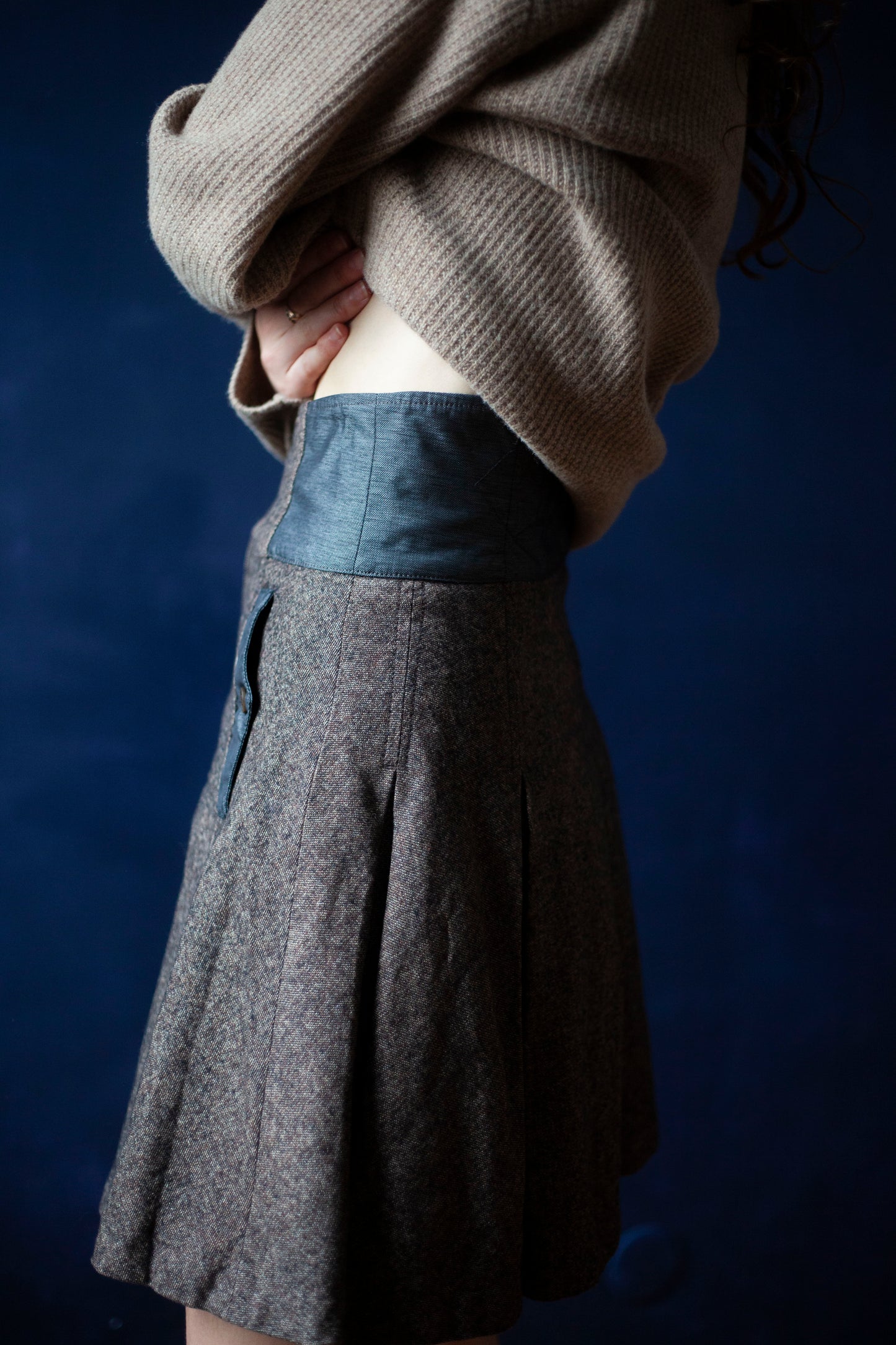 JUPE PLISSÉE DIESEL VINTAGE XS