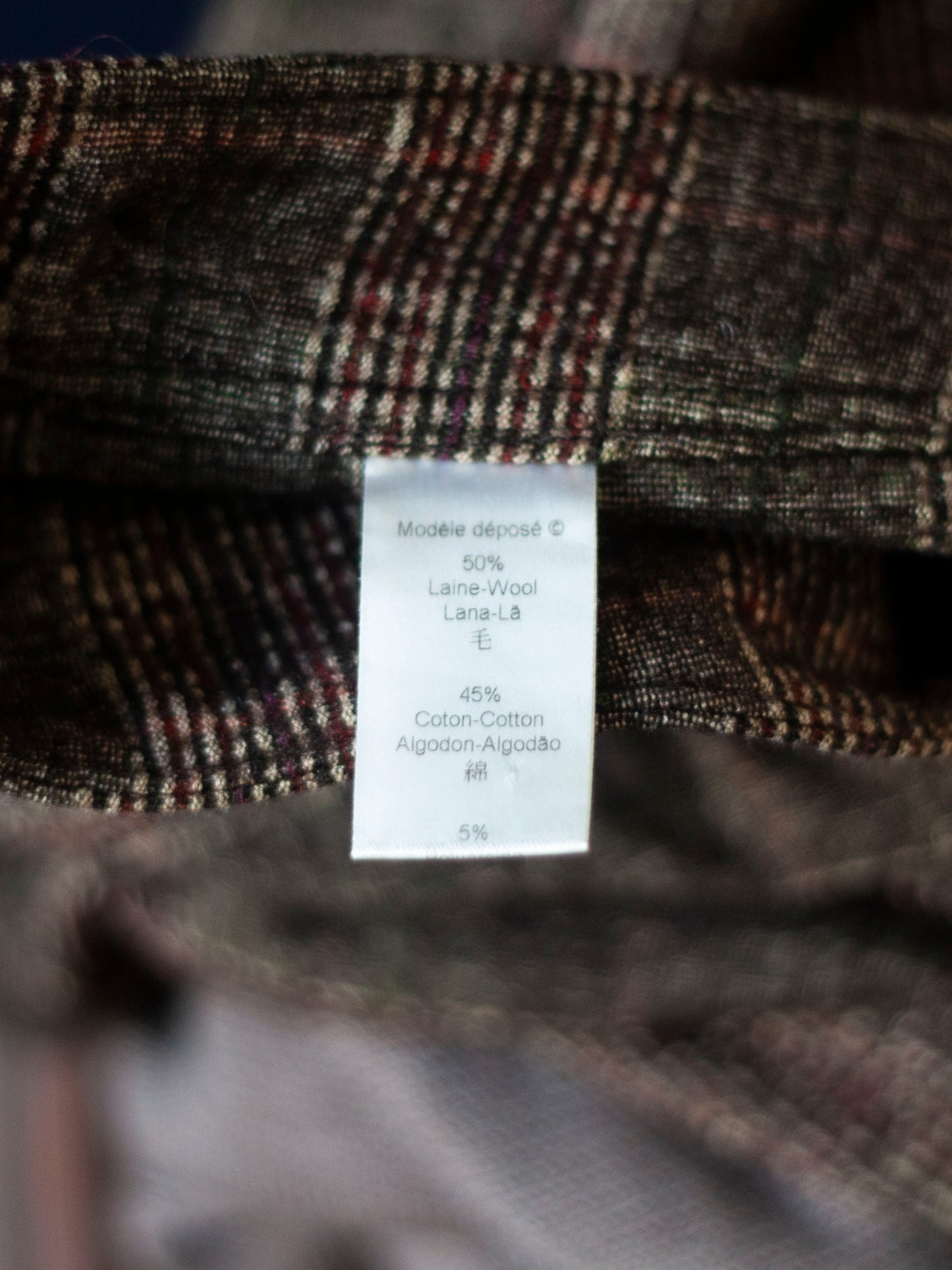 PANTALON EN LAINE KENZO (TAILLE 40-42)