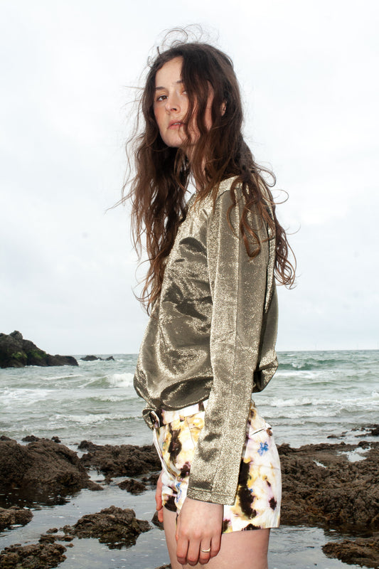 TOP MÉTALLISÉ GIVENCHY